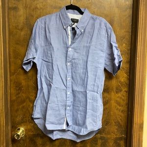 Rag and bone linen button down M